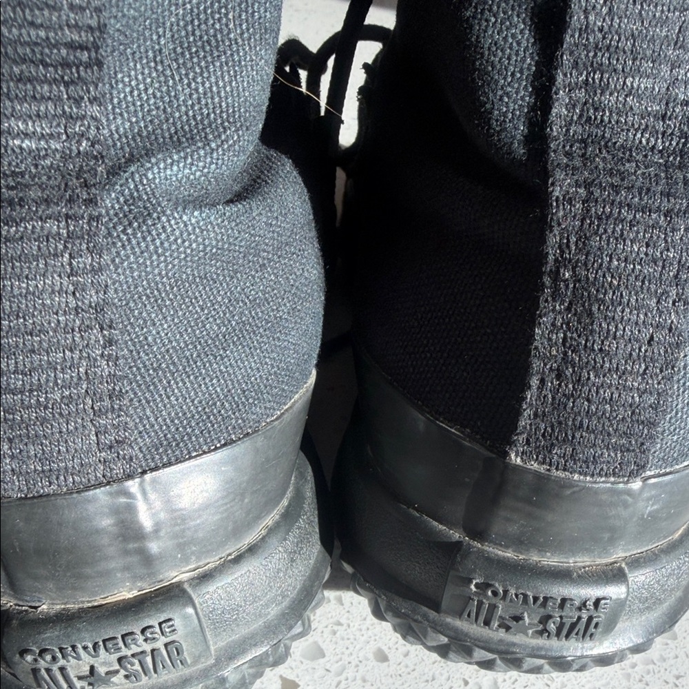 Converse Black High-Top Knit Sneakers